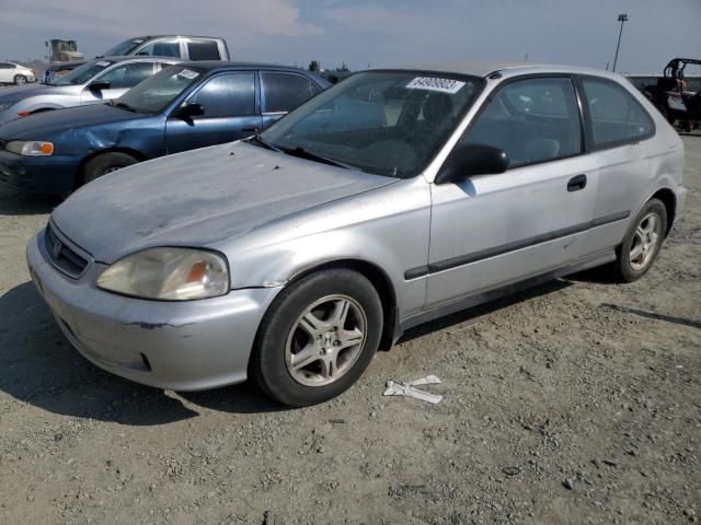 2HGEJ6325YH102387 - 2000 HONDA CIVIC CX SILVER photo 1