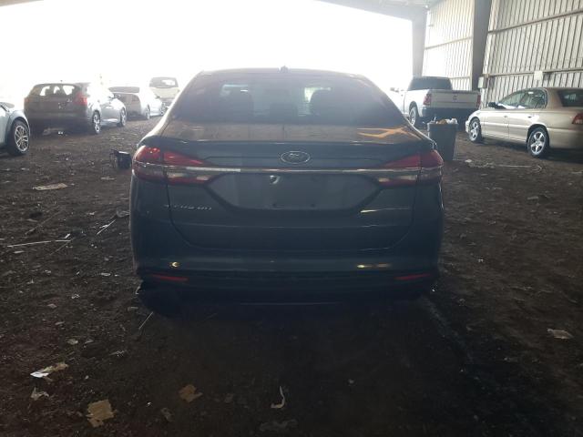 3FA6P0H73JR186275 - 2018 FORD FUSION SE BLUE photo 6