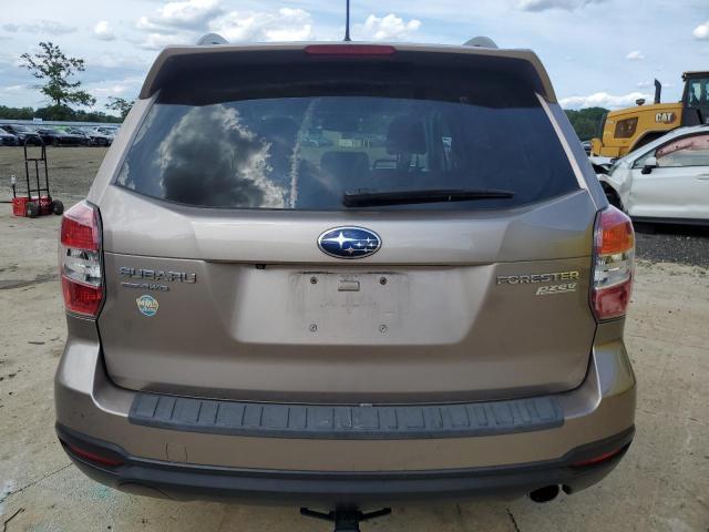 JF2SJAUCXFH460276 - 2015 SUBARU FORESTER 2.5I TOURING TAN photo 6