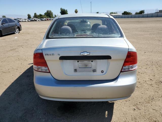 KL1TJ52644B260315 - 2004 CHEVROLET AVEO LS 银色 照片 6