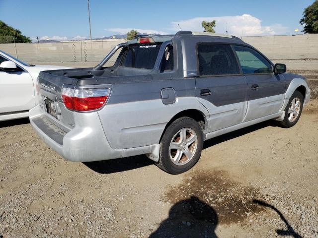 4S4BT62C756105824 - 2005 SUBARU BAJA SPORT GRAY photo 3