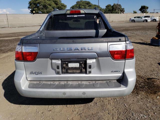 4S4BT62C756105824 - 2005 SUBARU BAJA SPORT GRAY photo 6