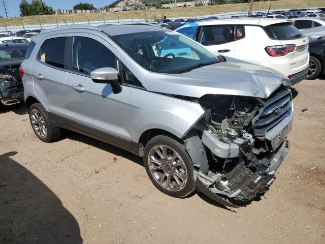 MAJ6S3KL5KC267946 - 2019 FORD ECOSPORT TITANIUM SILVER photo 4