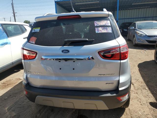 MAJ6S3KL5KC267946 - 2019 FORD ECOSPORT TITANIUM SILVER photo 6