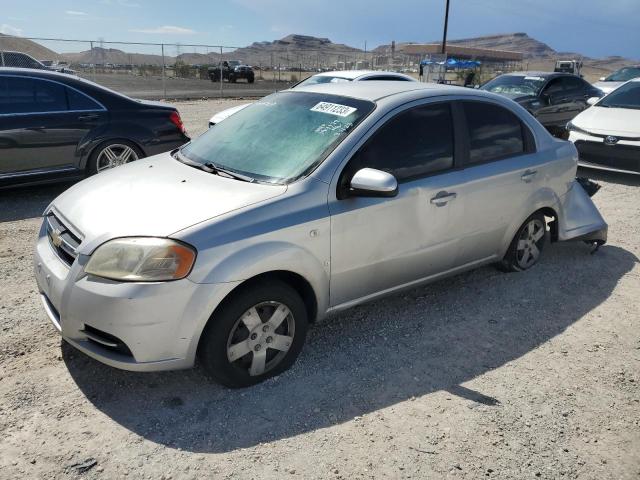 KL1TD56638B019157 - 2008 CHEVROLET AVEO BASE SILVER photo 1