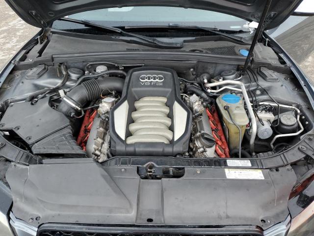 WAUVVAFR1CA022281 - 2012 AUDI S5 PRESTIGE GRAY photo 11