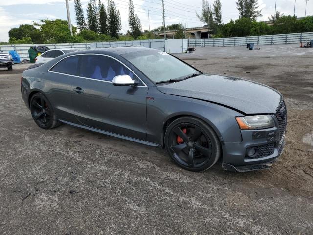 WAUVVAFR1CA022281 - 2012 AUDI S5 PRESTIGE GRAY photo 4