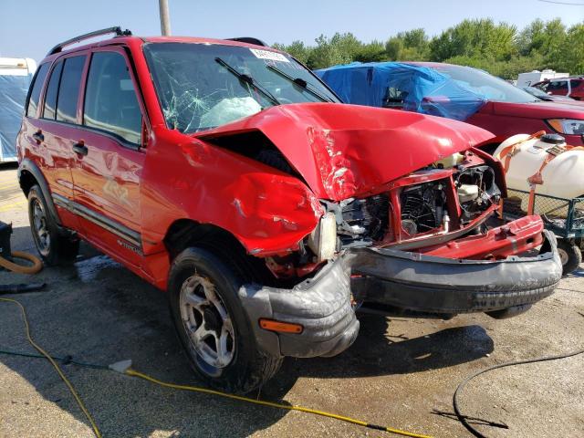 2CNBJ734736917800 - 2003 CHEVROLET TRACKER ZR2 RED photo 4