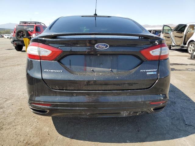 3FA6P0D93ER396436 - 2014 FORD FUSION TITANIUM BLACK photo 6