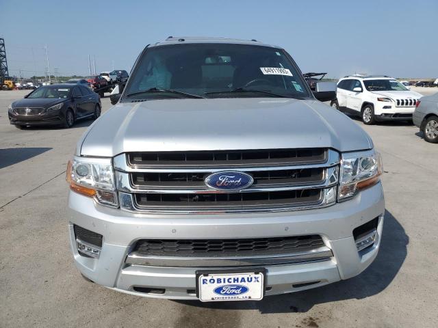 1FMJU1KT5HEA43779 - 2017 FORD EXPEDITION LIMITED SILVER photo 5