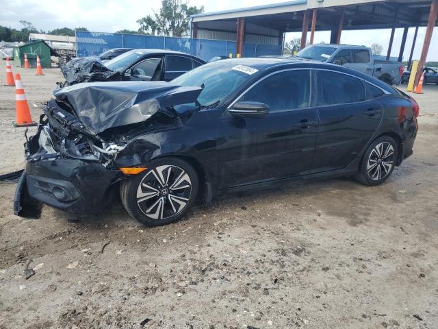 19XFC1F77HE030790 - 2017 HONDA CIVIC EXL შავი ფოტო 1