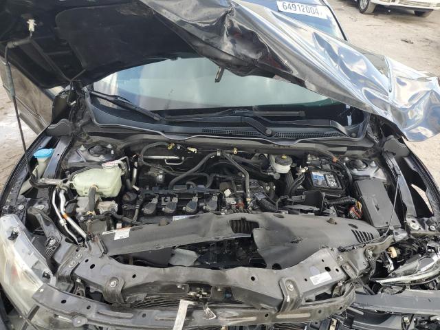 19XFC1F77HE030790 - 2017 HONDA CIVIC EXL შავი ფოტო 11