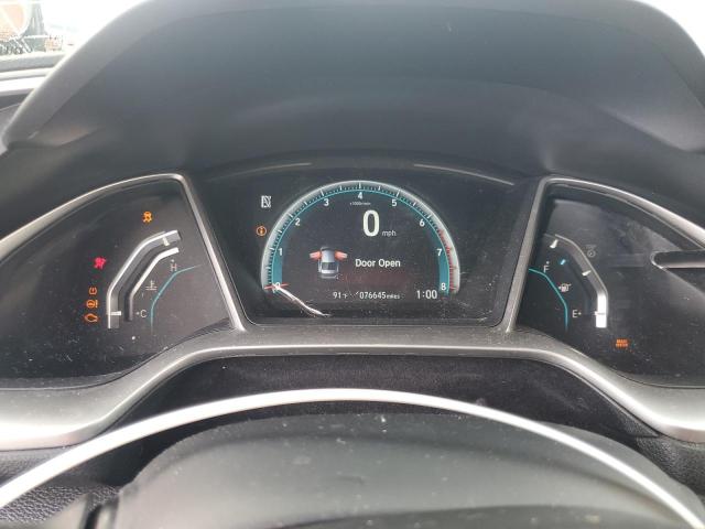 19XFC1F77HE030790 - 2017 HONDA CIVIC EXL შავი ფოტო 9