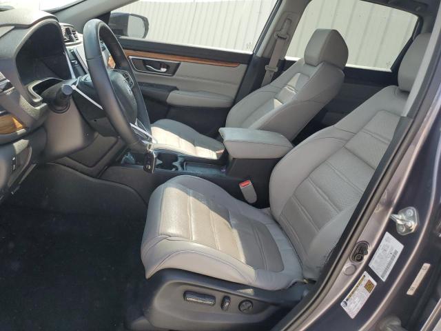 5J6RW2H85HL052370 - 2017 HONDA CR-V EXL GRAY photo 7