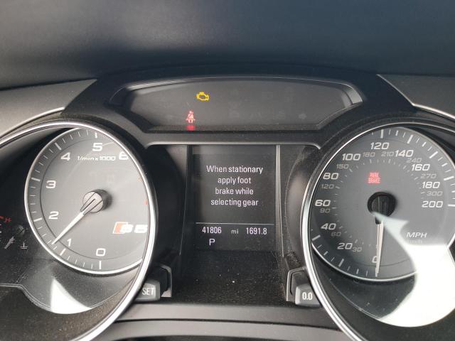 WAUVVAFR0BA011898 - 2011 AUDI S5 PRESTIGE BLACK photo 9