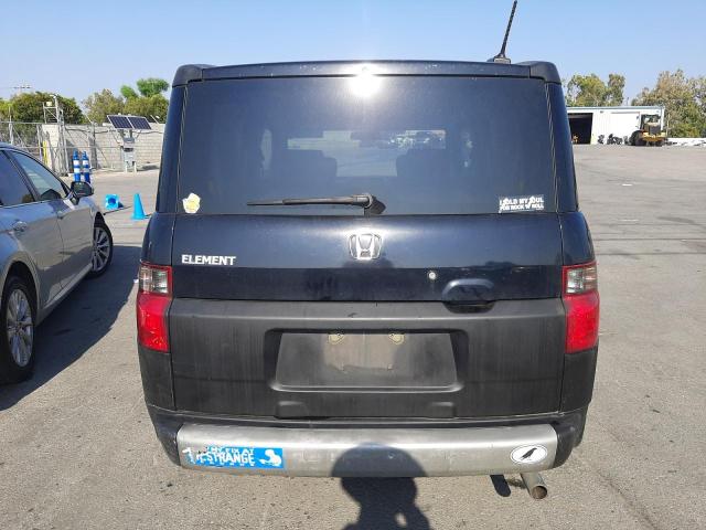 5J6YH18625L016145 - 2005 HONDA ELEMENT EX BLACK photo 6