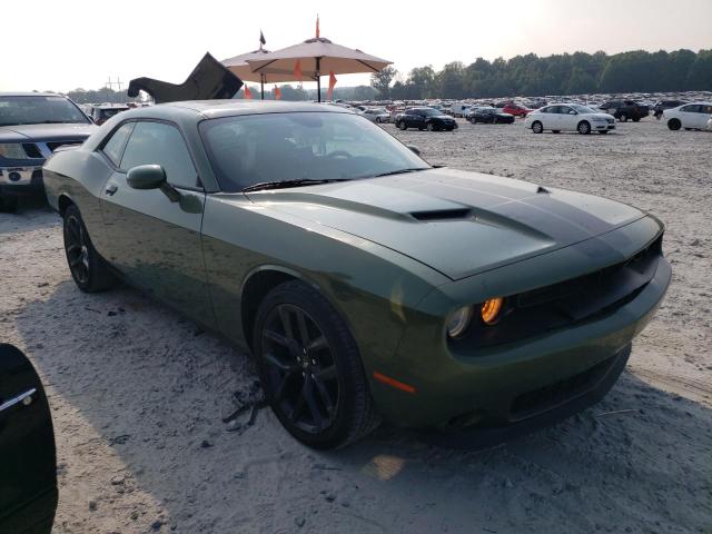 2C3CDZAG8MH517666 - 2021 DODGE CHALLENGER SXT GREEN photo 4