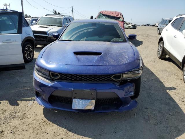 2C3CDXHG1KH680991 - 2019 DODGE CHARGER GT BLUE photo 5