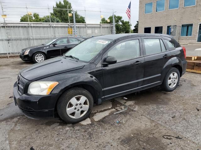 1B3HB28B97D127140 - 2007 DODGE CALIBER BLACK photo 1