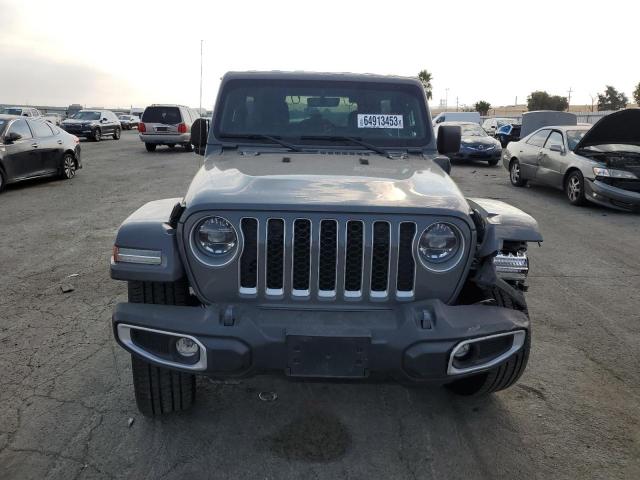 1C4JJXP6XMW734698 - 2021 JEEP WRANGLER U SAHARA 4XE GRAY photo 5