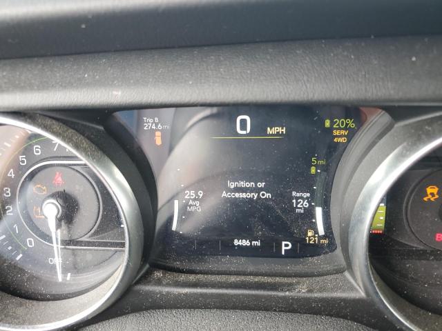 1C4JJXP6XMW734698 - 2021 JEEP WRANGLER U SAHARA 4XE GRAY photo 9