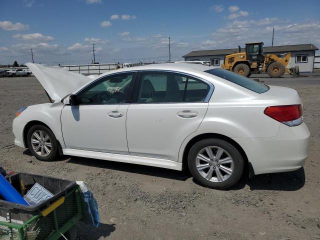 4S3BMBH61B3226339 - 2011 SUBARU LEGACY 2.5I PREMIUM WHITE photo 2