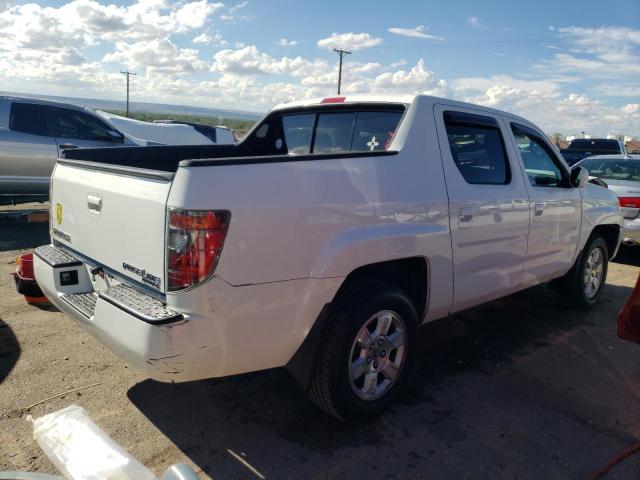 2HJYK16578H538381 - 2008 HONDA RIDGELINE RTL WHITE photo 3