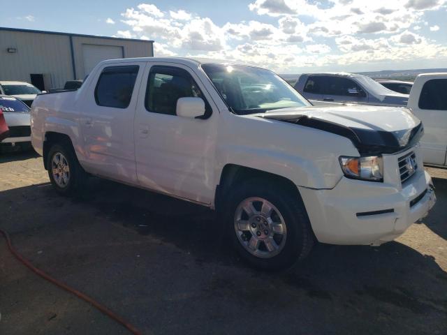 2HJYK16578H538381 - 2008 HONDA RIDGELINE RTL WHITE photo 4