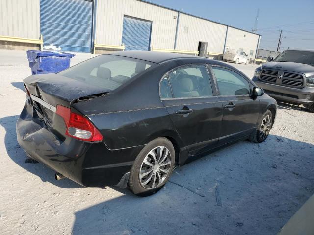 2HGFA1F57AH305168 - 2010 HONDA CIVIC LX BLACK photo 3