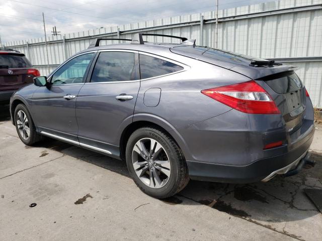 5J6TF2H5XFL004775 - 2015 HONDA CROSSTOUR EXL GRAY photo 2