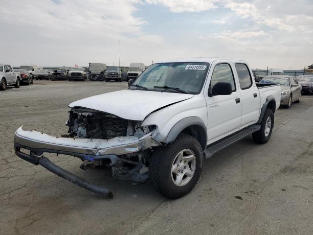5TEGN92N94Z455223 - 2004 TOYOTA TACOMA DOUBLE CAB PRERUNNER WHITE photo 1