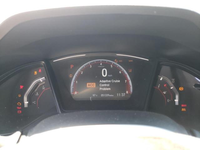 SHHFK7H4XMU419905 - 2021 HONDA CIVIC SPORT თეთრი ფოტო 9