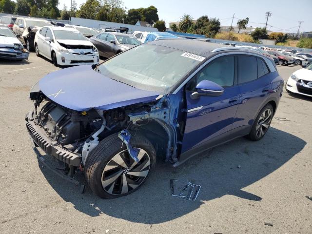 WVGKMPE23MP058337 - 2021 VOLKSWAGEN ID.4 PRO S ლურჯი ფოტო 1