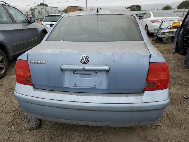 WVWMA63B2WE194170 - 1998 VOLKSWAGEN PASSAT GLS TURQUOISE photo 6