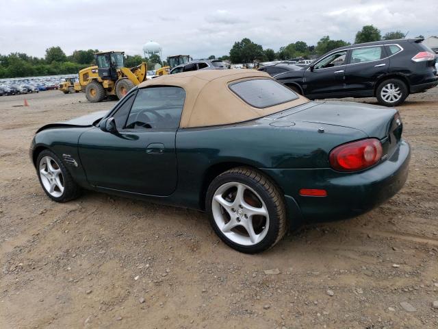 JM1NB353620221710 - 2002 MAZDA MX-5 MIATA BASE GREEN photo 2