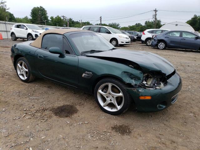 JM1NB353620221710 - 2002 MAZDA MX-5 MIATA BASE GREEN photo 4