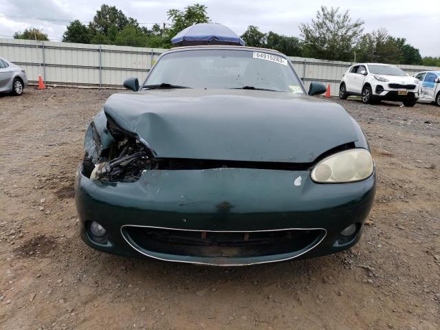 JM1NB353620221710 - 2002 MAZDA MX-5 MIATA BASE GREEN photo 5