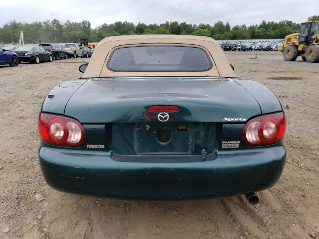 JM1NB353620221710 - 2002 MAZDA MX-5 MIATA BASE GREEN photo 6
