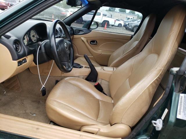 JM1NB353620221710 - 2002 MAZDA MX-5 MIATA BASE GREEN photo 7