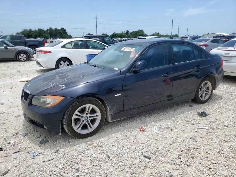 WBAVA33528K055963 - 2008 BMW 3 SERIES I ლურჯი ფოტო 1