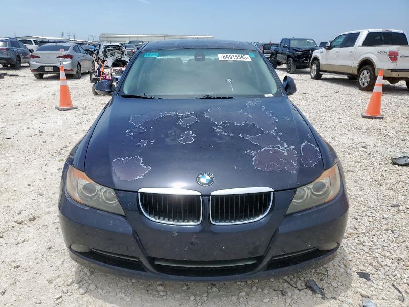 WBAVA33528K055963 - 2008 BMW 3 SERIES I ლურჯი ფოტო 5