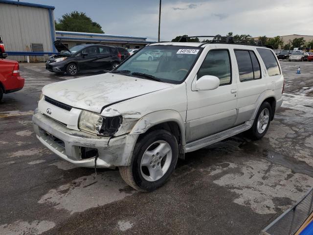 JNRDR09Y81W223577 - 2001 INFINITI QX4 WHITE photo 1