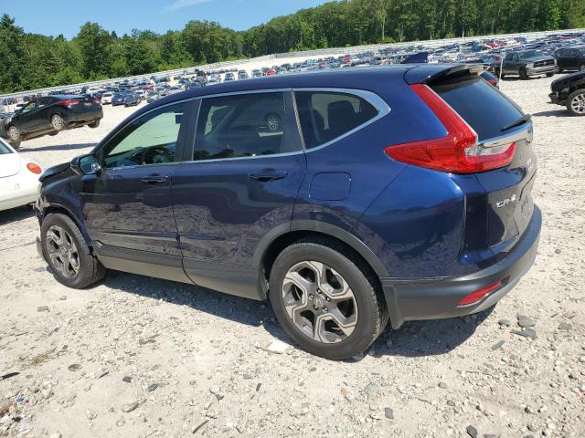 7FARW2H52JE069801 - 2018 HONDA CR-V EX BLUE photo 2