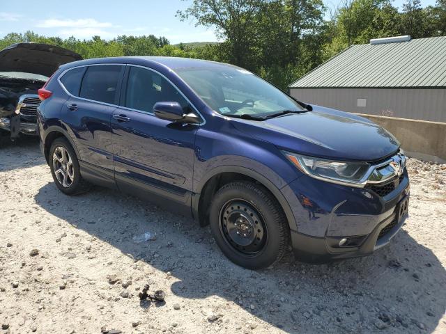 7FARW2H52JE069801 - 2018 HONDA CR-V EX BLUE photo 4