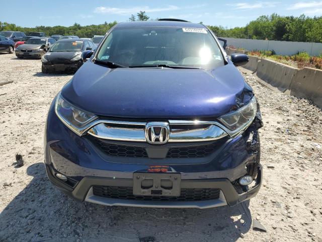 7FARW2H52JE069801 - 2018 HONDA CR-V EX BLUE photo 5
