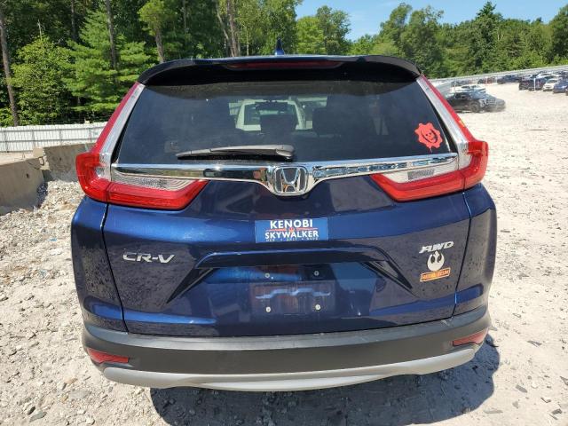 7FARW2H52JE069801 - 2018 HONDA CR-V EX BLUE photo 6