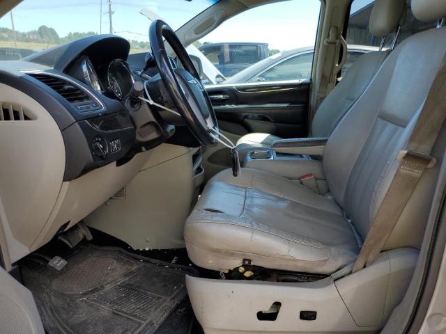 2C4RC1BGXDR554964 - 2013 CHRYSLER TOWN & COU TOURING SILVER photo 7