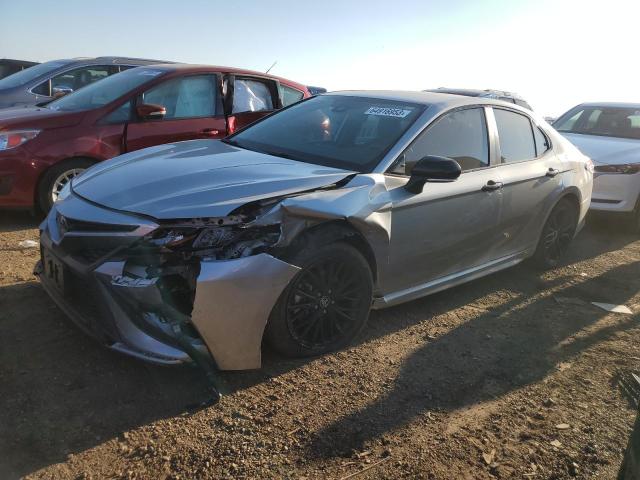 4T1G11BK3NU050984 - 2022 TOYOTA CAMRY SE SILVER photo 1