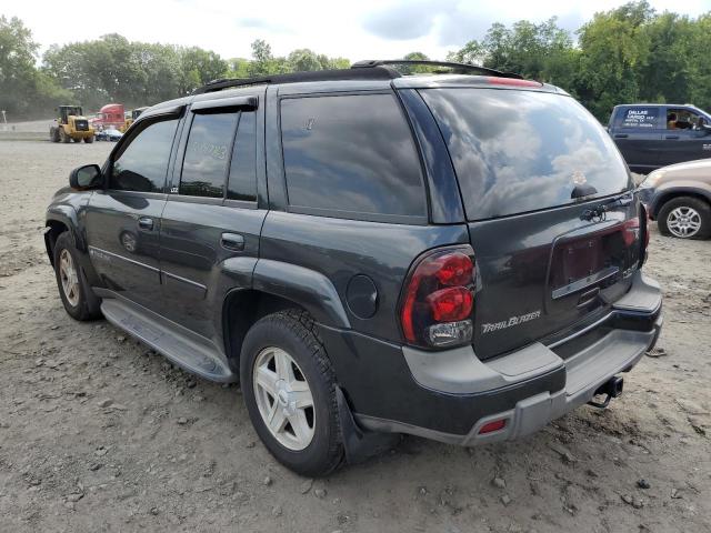 1GNDT13S632271074 - 2003 CHEVROLET TRAILBLAZE GRAY photo 2