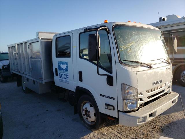 54DC4J1B2KS811261 - 2019 ISUZU NPR HD WHITE photo 1